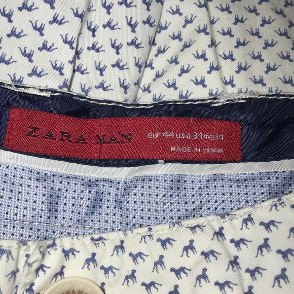 NWOT - Zara Man Dog πPrint Walking Shorts - Picture 4 of 4